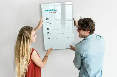 Magnettavla för ritning ekonomiplanerare