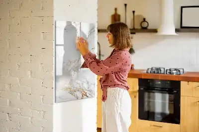 Skrivtavla dekorativ marmor