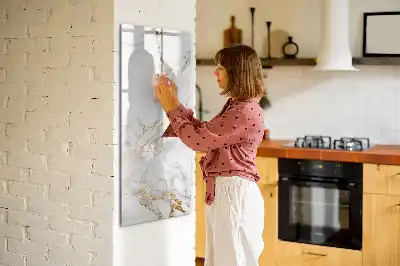 Skrivtavla dekorativ marmor