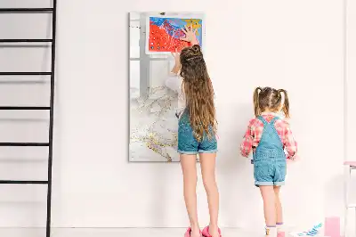 Skrivtavla dekorativ marmor