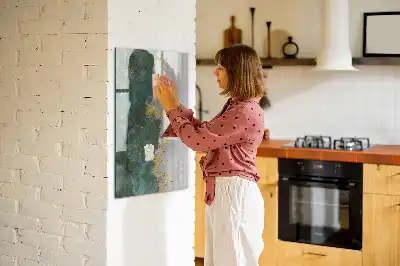 Tavla att skriva på med dekorativt mönster