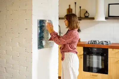 Magnettavla för ritning med dekorativt mönster