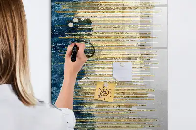 Magnettavla för ritning med dekorativt mönster