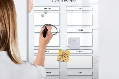 Visionsbräda tavla att skriva på