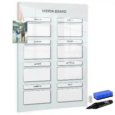 Visionsbräda tavla att skriva på