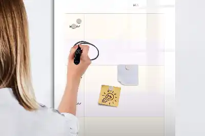 Magnettavla för måltidsplanering