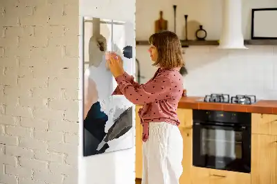 Tavla att skriva på motiv med akvarellabstraktion
