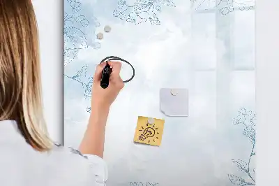 Blomskiss magnettavla för ritning