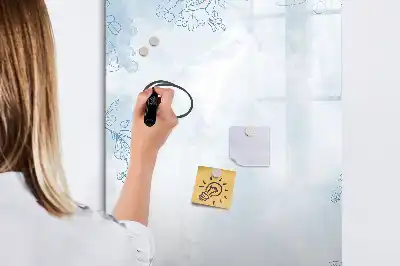 Blomskiss magnettavla för ritning