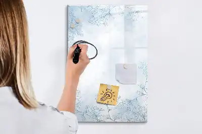 Blomskiss magnettavla för ritning