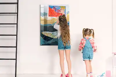 Skrivtavla marmorvinyl