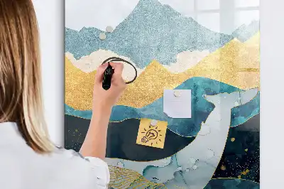 Skrivtavla marmorvinyl