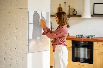 Tavla att skriva på med motiv av palmbladsskugga