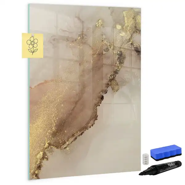 Tavla att skriva på i motivet glittrande marmor