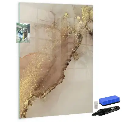 Tavla att skriva på i motivet glittrande marmor