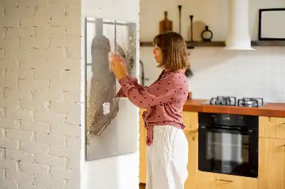 Tavla att skriva på i motivet glittrande marmor