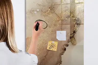 Tavla att skriva på i motivet glittrande marmor