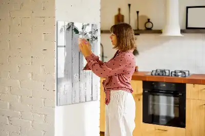 Träpanel tavla att skriva på