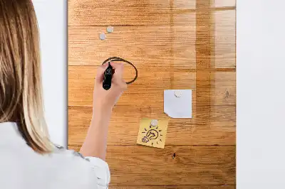 Träpanel tavla att skriva på