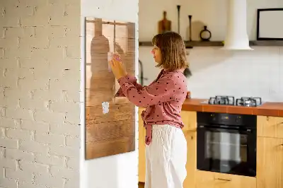 Träpanel tavla att skriva på