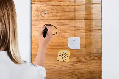 Träpanel tavla att skriva på