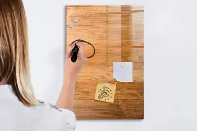 Träpanel tavla att skriva på
