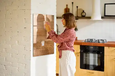 Träpanel tavla att skriva på