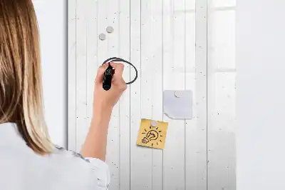 Magnettavla för ritning i naturligt trä