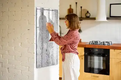 Magnettavla för ritning i målat trä