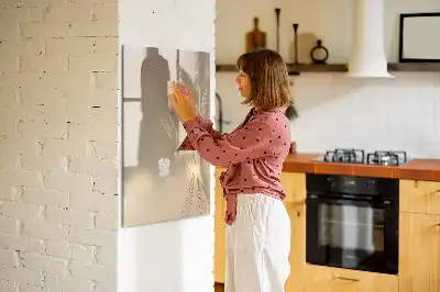 Magnettavla för ritning abstrakt ljus