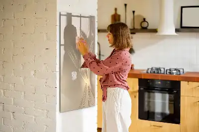 Magnettavla för ritning abstrakt ljus