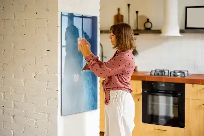 Vattenabstraktion tavla att skriva på