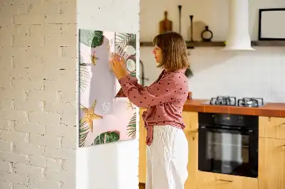 Magnettavla för ritning sommarram