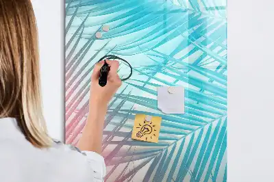Palmblad tavla att skriva på