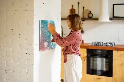 Palmblad tavla att skriva på