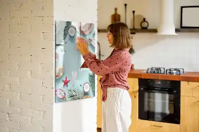 Magnettavla för ritning motiv sommarkomposition