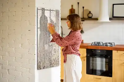 Magnettavla för ritning träram