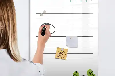 Magnettavla för att göra-listor