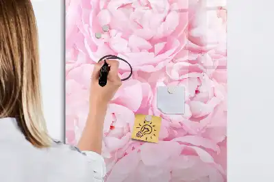 Magnettavla för ritning motiv sommarblommor