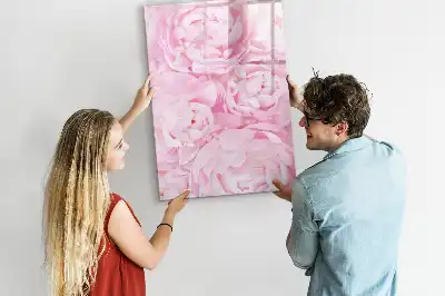 Magnettavla för ritning motiv sommarblommor