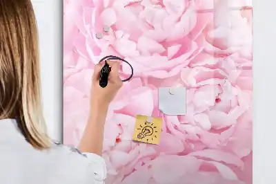 Magnettavla för ritning motiv sommarblommor