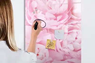Magnettavla för ritning motiv sommarblommor