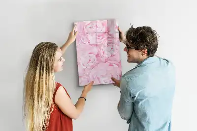 Magnettavla för ritning motiv sommarblommor