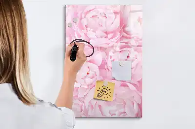 Magnettavla för ritning motiv sommarblommor