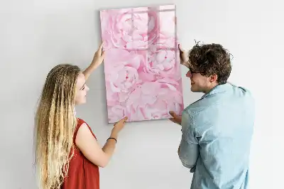 Magnettavla för ritning motiv sommarblommor