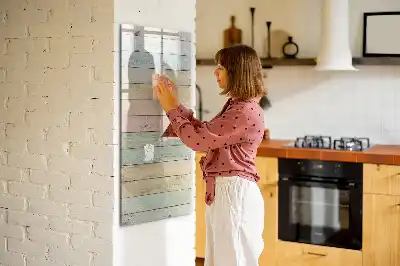 Magnettavla för ritning pastellfärgade brädor