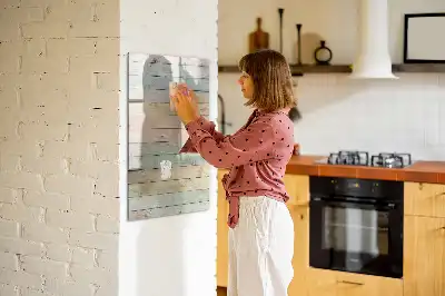 Magnettavla för ritning pastellfärgade brädor