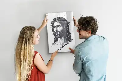 Tavla att skriva på med motiv av Jesus Kristus