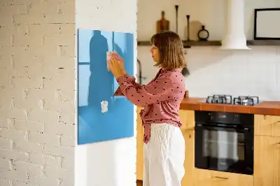 Magnettavla för ritning ljusblå