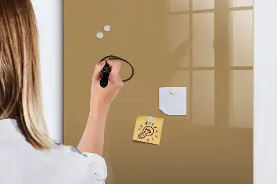 Tavla att skriva på mörkbeige